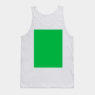 Chroma key colour Green Tank Top